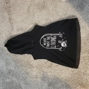 Blackcraft Cult Never Trust the Living sleeveless crop top